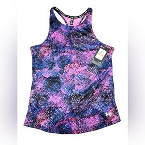 Under Armour Women's cool switch runners tank top Vibrant Pink and Blue S